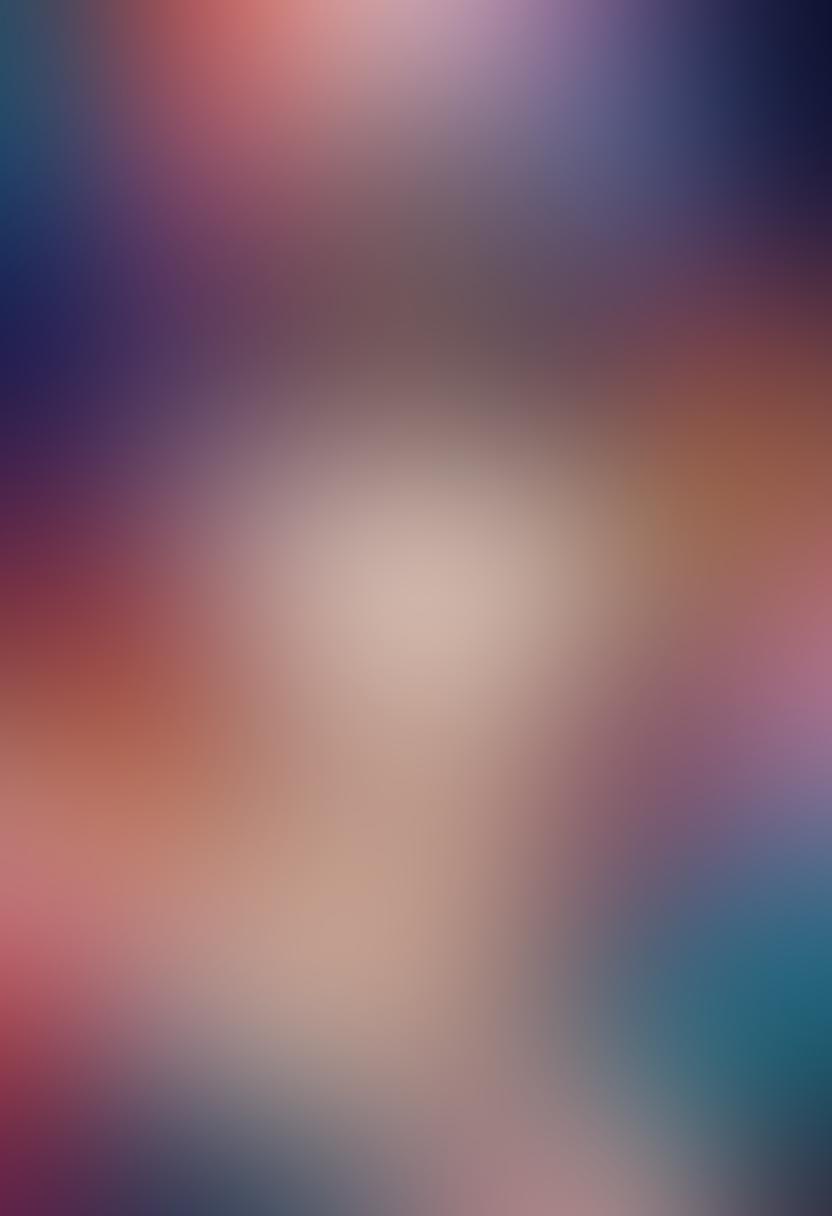 A visually striking and imaginative representation of sensual storytelling featuring an abstract blend of colors, with ethereal figures intertwined in artistic poses reflective of hentai culture. The background should be rich with delicate patterns and soft textures, emanating a dreamlike quality. Incorporate elements that symbolize expression and creativity, such as paintbrushes and ink splatters. The atmosphere should feel intimate yet vibrant, enticing the viewer's curiosity. digital painting. vibrant colors. soft focus.